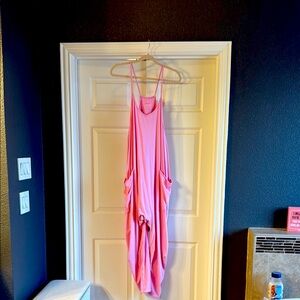 Free People Pink Sleeveless Top